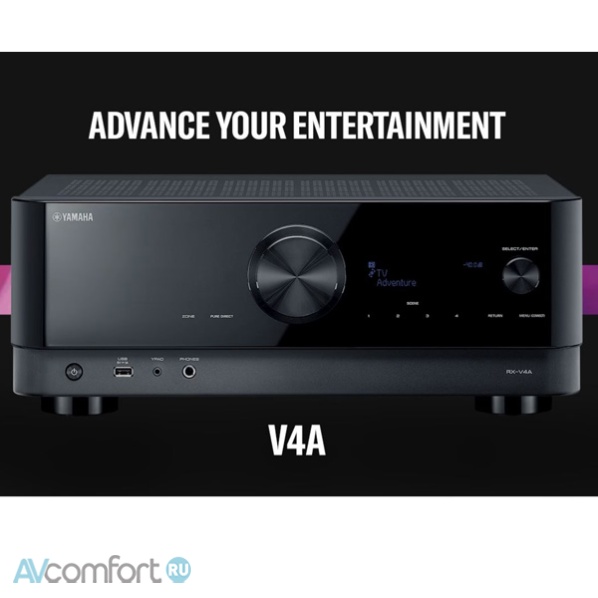 Yamaha RX-V4A Black