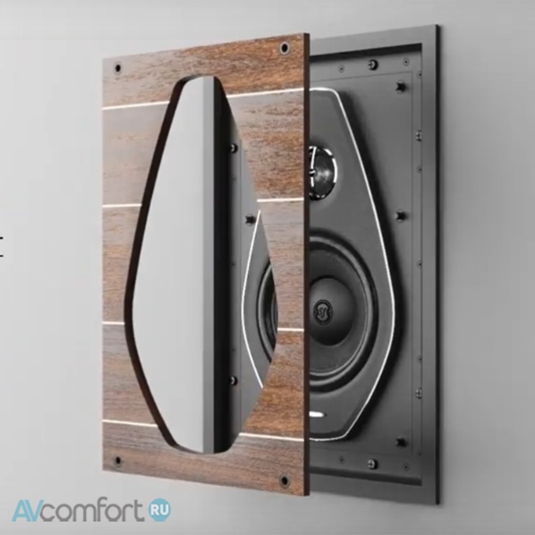 Sonus Faber Palladio PL-664 Horizontal (Wood panel + String Grille + Frame) Walnut