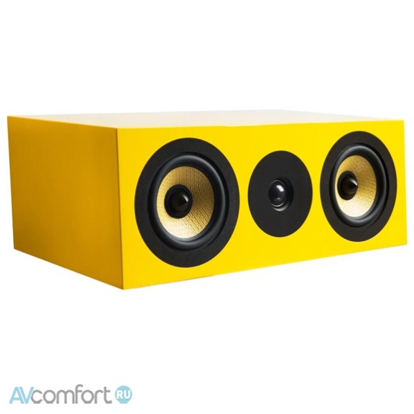 AVComfort, Davis Acoustics Courbet C Yellow Gloss