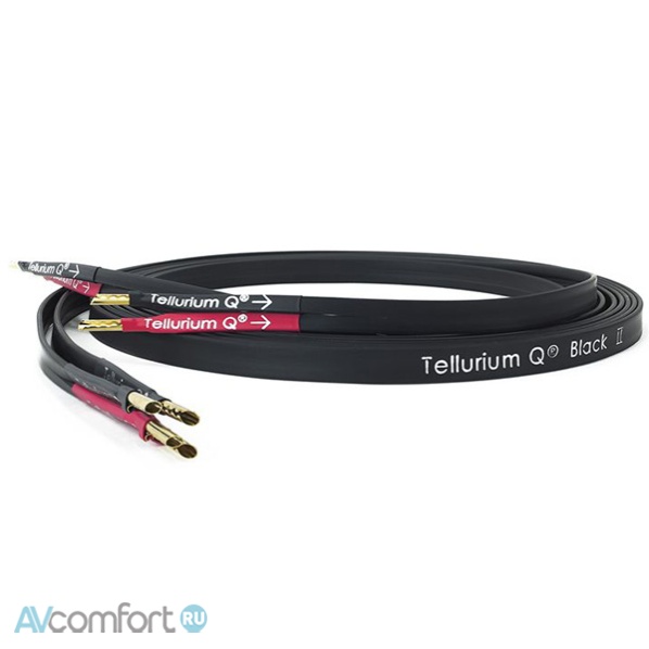 Tellurium Q Black II Speaker Cable Banana 4.0 м
