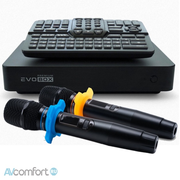 AVComfort, EVOLUTION Evobox Premium с микрофонами Black