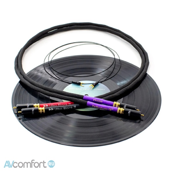 Tellurium Q Ultra Black II Phono RCA 1.0 м