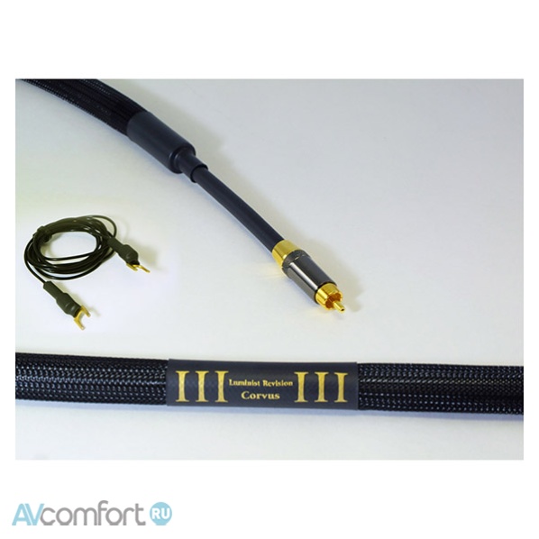 AVComfort, Purist Audio Design Corvus Phono Cable Luminist Revision RCA-RCA 1,2 m