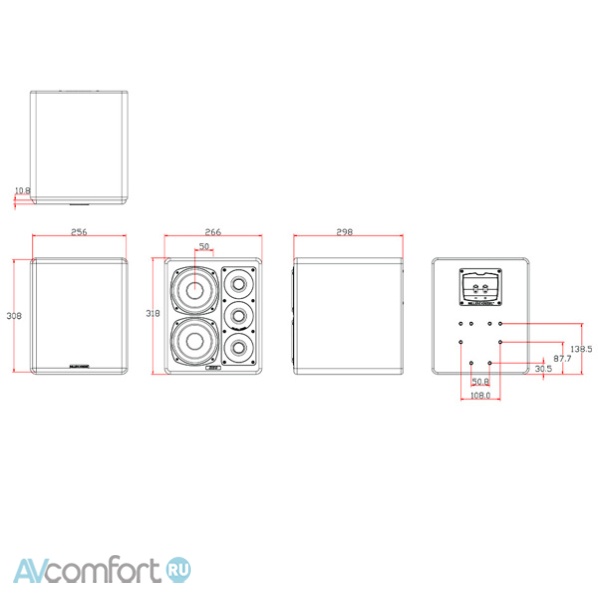 MK Sound S150 Left/C Black