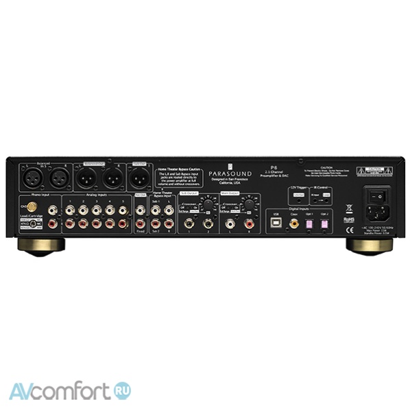 Parasound P6 Black
