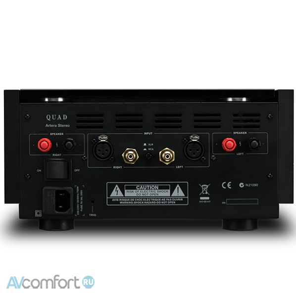 Quad Artera Stereo Silver