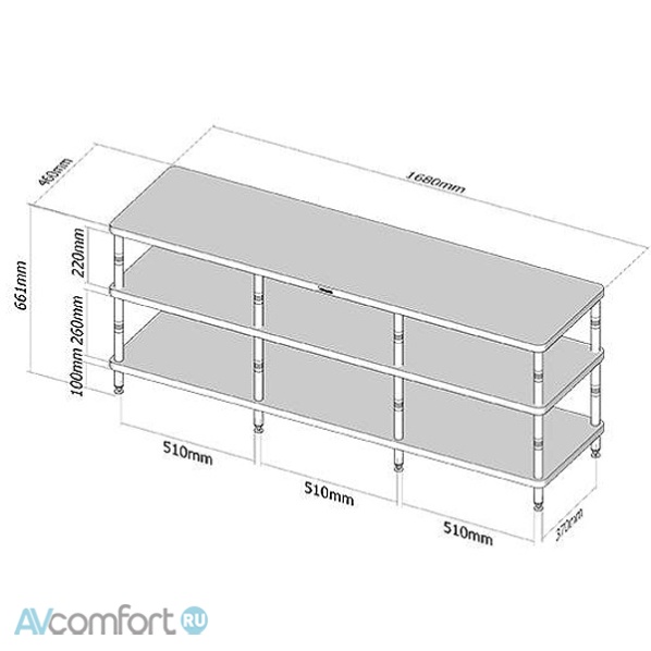 Voxmodule Aspira - 03/3 Wenge Voxmodule Aspira - 03/3 Wenge