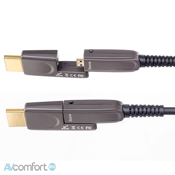 Inakustik Exzellenz Profi HDMI 2.0 Optical Fiber Cable, 10.0 m