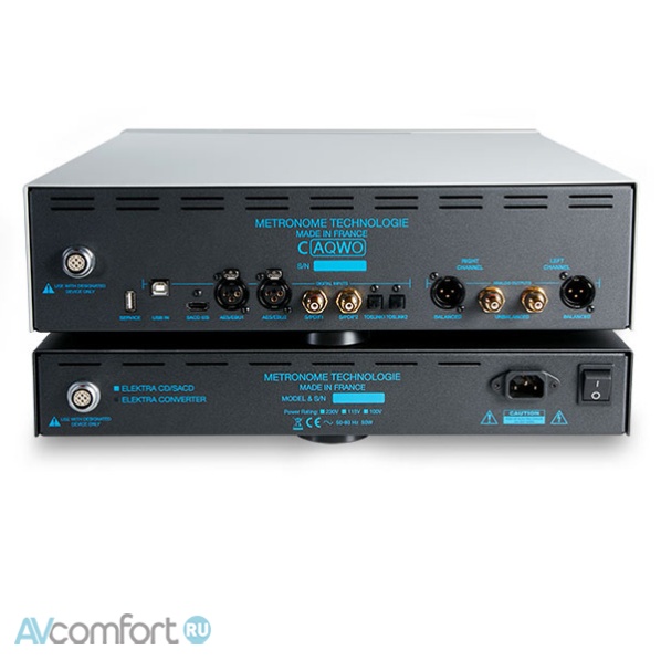 Metronome c/AQWO D/A SP Converter Black