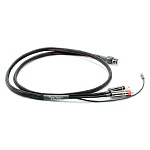 BLACK RHODIUM Stylus Tone Arm 5 Pin - RCA 1,25 m