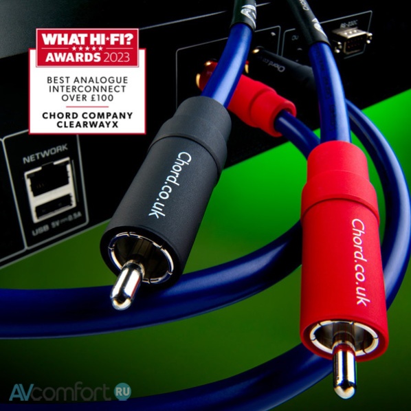 Chord Company Clearway X Analogue RCA 2.5 m