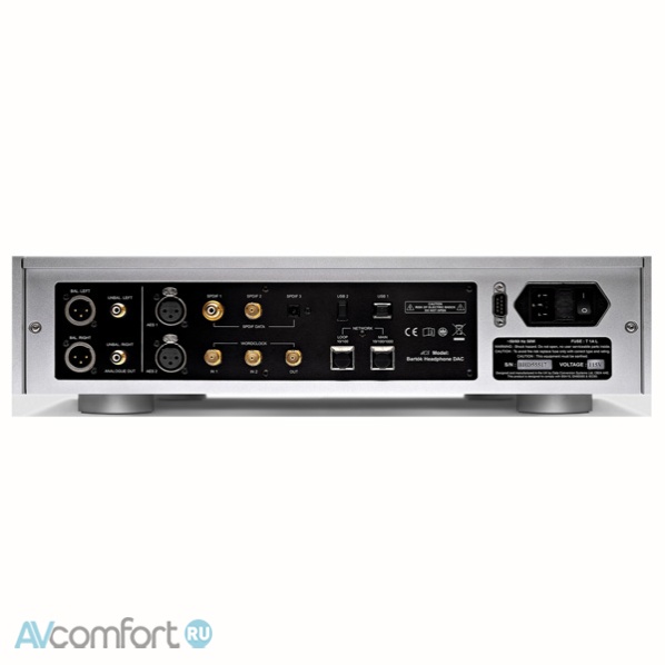 dCS Bartok APEX Upsampling DAC Headphone Silver