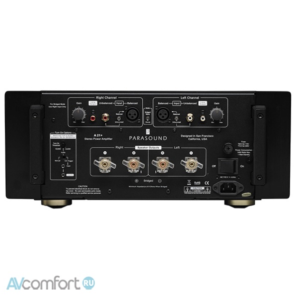 Parasound A21+ Black