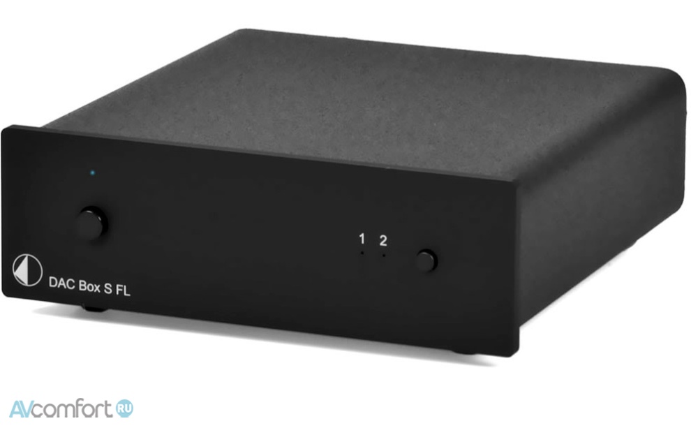 AVComfort, PRO-JECT DAC Box S FL Black