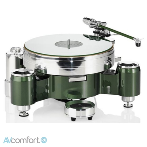 Acoustic Solid Wood Round Polished British Racing Green, WTB370 AT740 M2