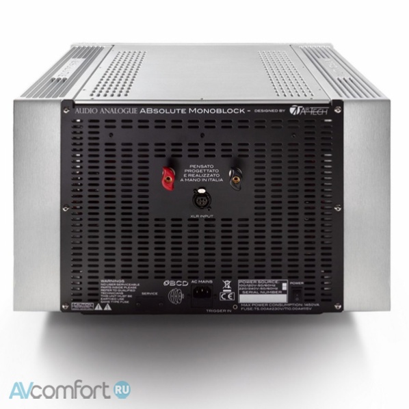 Audio Analogue Absolute Mono Black