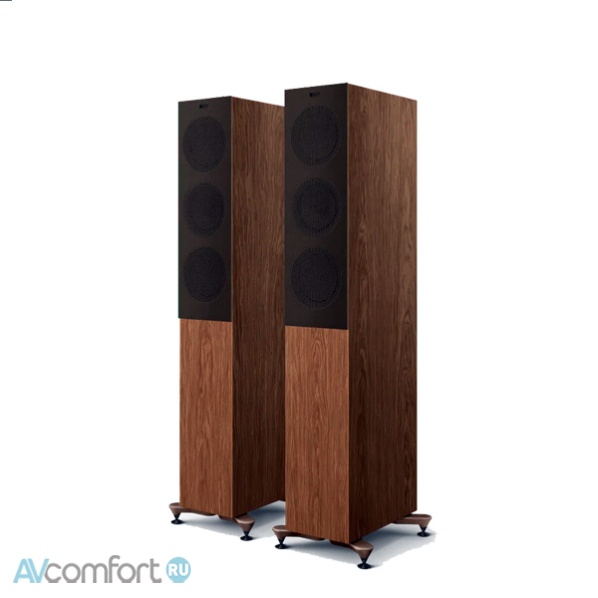 KEF R5 Meta Walnut