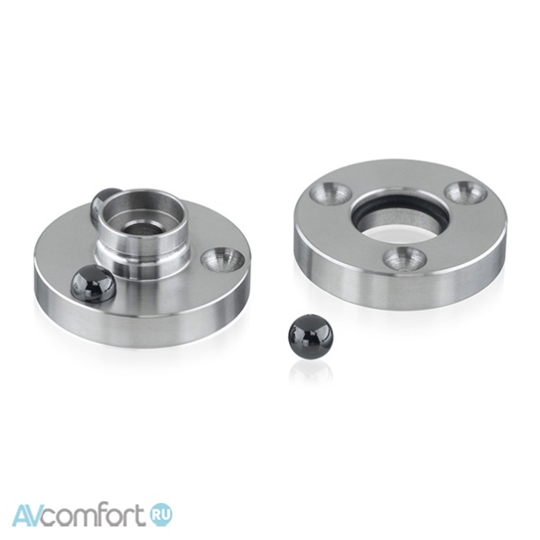 Finite Elemente Cerabase Slimline 4 Black Chrome (4 Set)