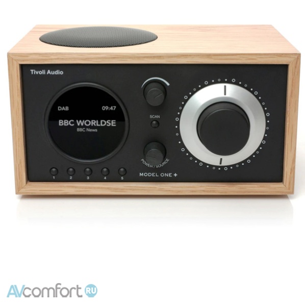 Tivoli Audio Model One+ Oak/Black Tivoli Audio Model One+ Oak/Black