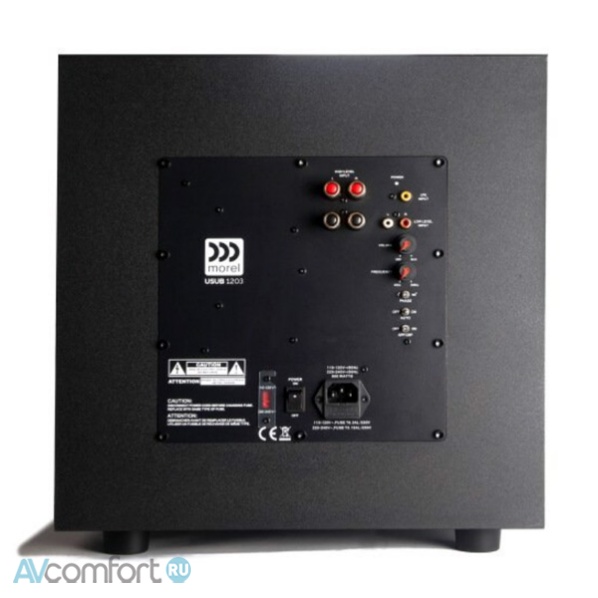 Morel USUB 1203 Black Morel USUB 1203 Black