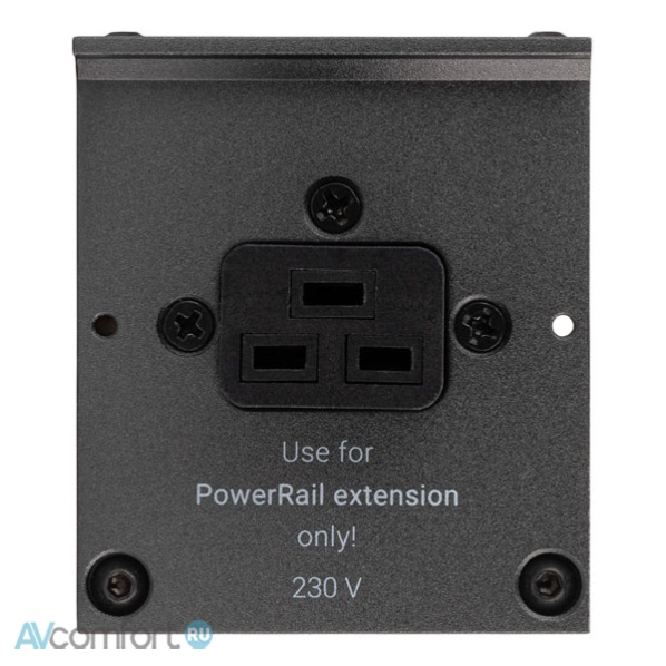 Powergrip PowerRail 16А Black