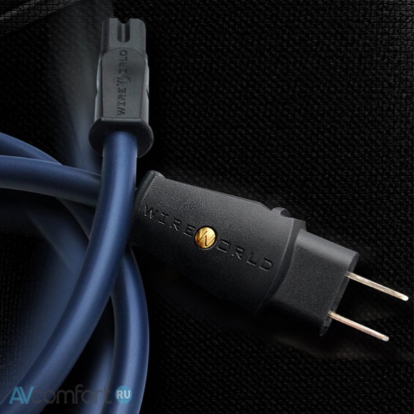 Wireworld Mini-Stratus Shilded Power Cord 1.0 m