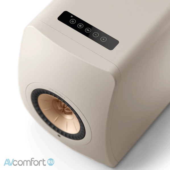 KEF LS50 Wireless II Sand Shell