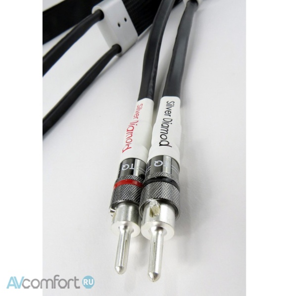 Tellurium Q Silver Diamond Speaker Cable Banana 4.0 м