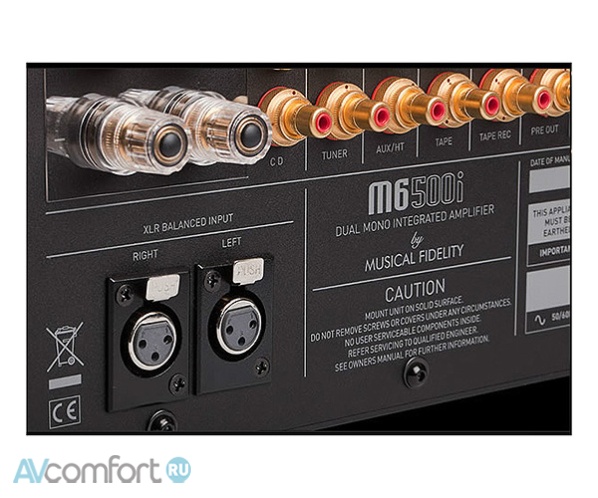MUSICAL FIDELITY M6si 500 Silver