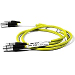 BLACK RHODIUM Intro XLR Yellow 1,0 м