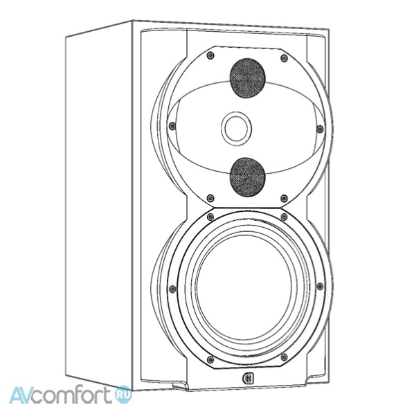 Perlisten Audio R4b White High Gloss