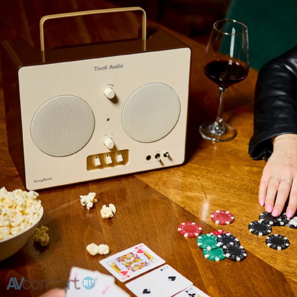 Tivoli Audio SongBook Cream & Brown Tivoli Audio SongBook Cream & Brown