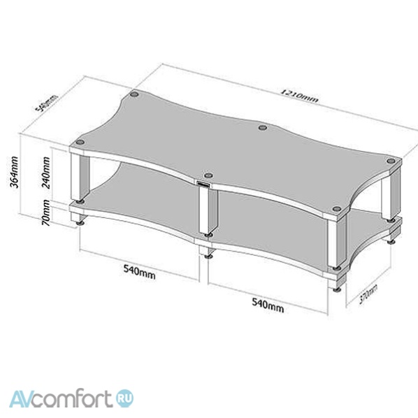 Voxmodule Х-Series 02/2 Walnut