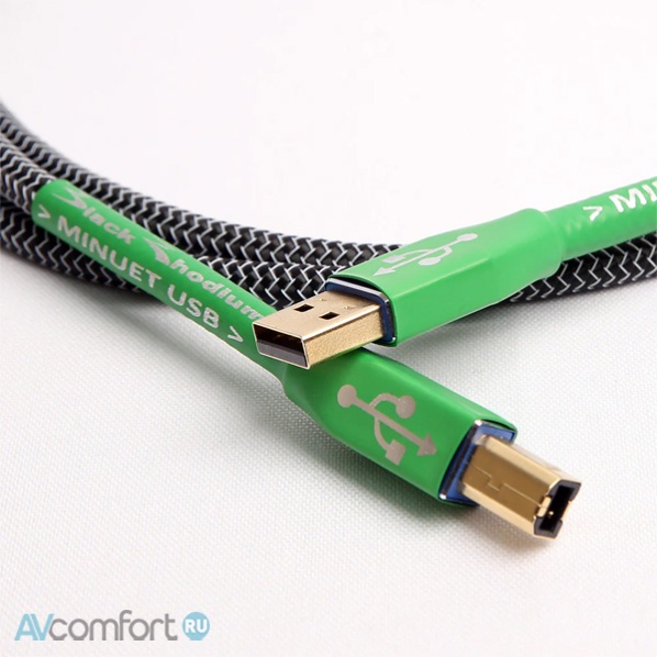 Black Rhodium Minuet USB A-B 3,0 м
