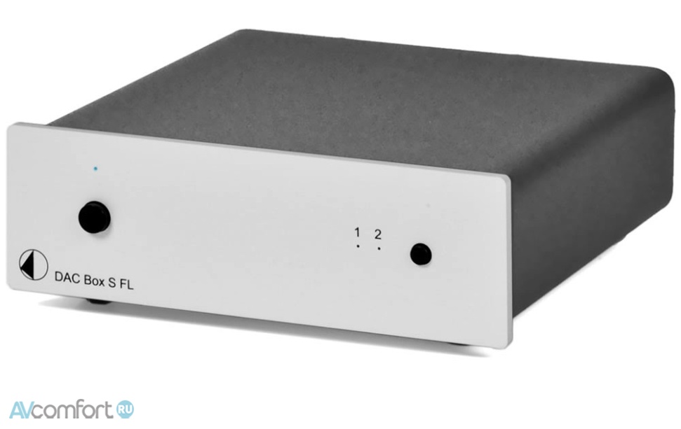 AVComfort, PRO-JECT DAC Box S FL Silver