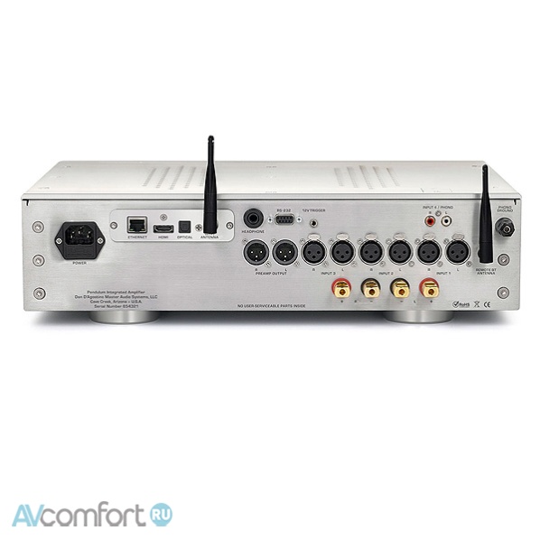 Dan D’Agostino Pendulum Integrated Amplifier Silver