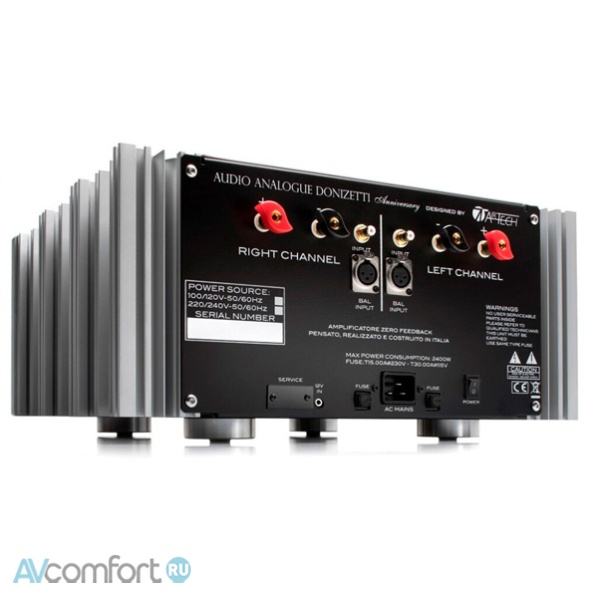 Audio Analogue Donizetti Anniversary Black