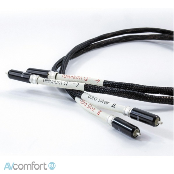 Tellurium Q Ultra Silver II RCA 3.0 м