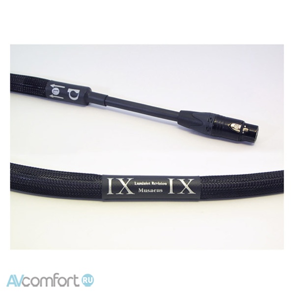 AVComfort, Purist Audio Design Musaeus Interconnect Luminist Revision XLR 2,0 m