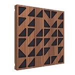 Vicoustic VicPattern Ultra Triangles MKII Natural Walnut