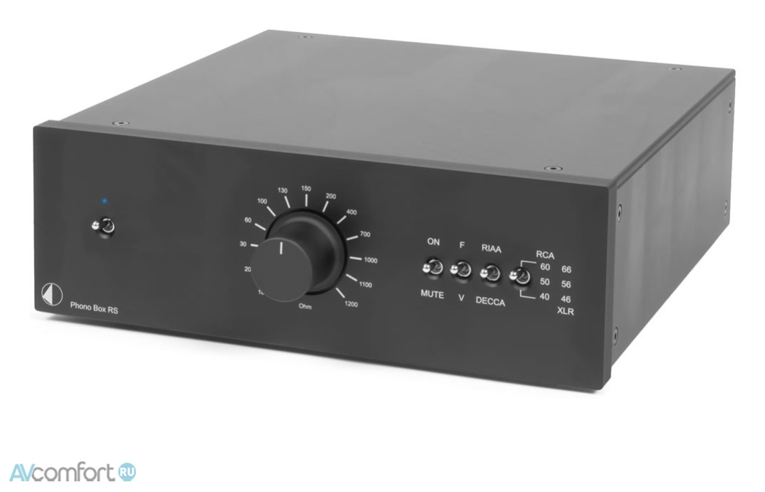 AVComfort, PRO-JECT Phono Box RS Black