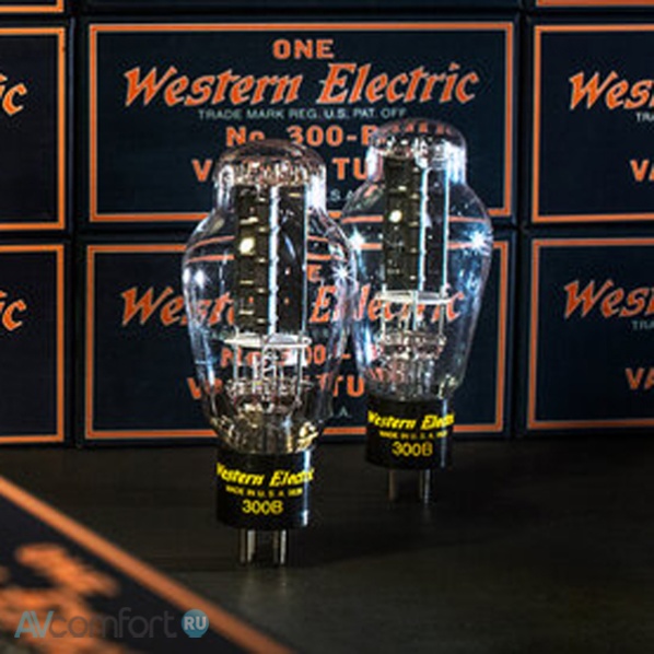 WESTERN ELECTRIC WE 300B Matched Quad