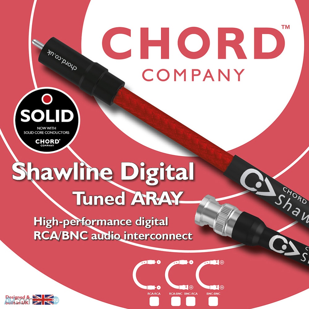 Chord Company Shawline Digital Solid RCA 0,5 m