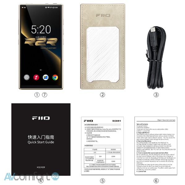 FiiO M33 R2R (F1001M) Blue