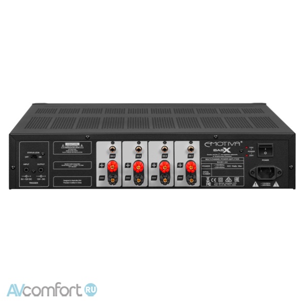 Emotiva BasX A4+ Black