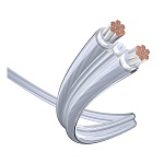 Inakustik Excellence LS Silver, 2 x 2.5 mm2, reel 1 m