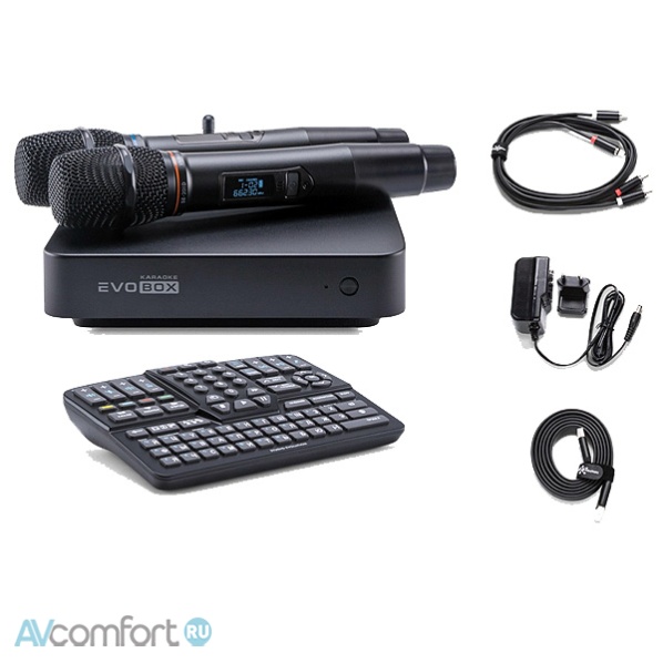Evolution Evobox Classic с микрофонами и саундбаром Ocean Evolution Evobox Classic с микрофонами и саундбаром Ocean